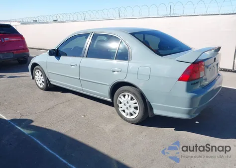 2004 Honda Civic Lx из США, поврежденный, VIN 2HGES16554H515491